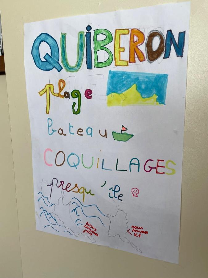 Maryland Vue Mer Port Haliguen Plage Du Porigo Quiberon Eksteriør bilde