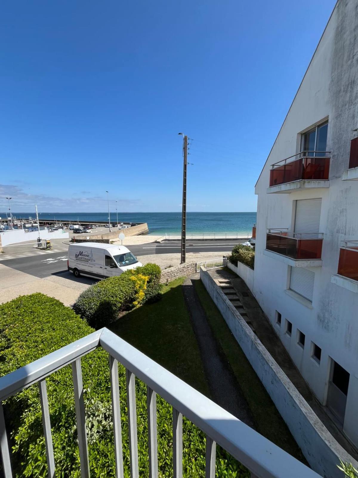 Maryland Vue Mer Port Haliguen Plage Du Porigo Quiberon Eksteriør bilde